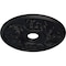Ekena Millwork Acanthus Twist Ceiling Medallion (Canopies up to 8 3/8"), 23 5/8"OD x 4 5/8"ID x 1 7/8"P, Steel Gray CM23ACSGS - alternate 4